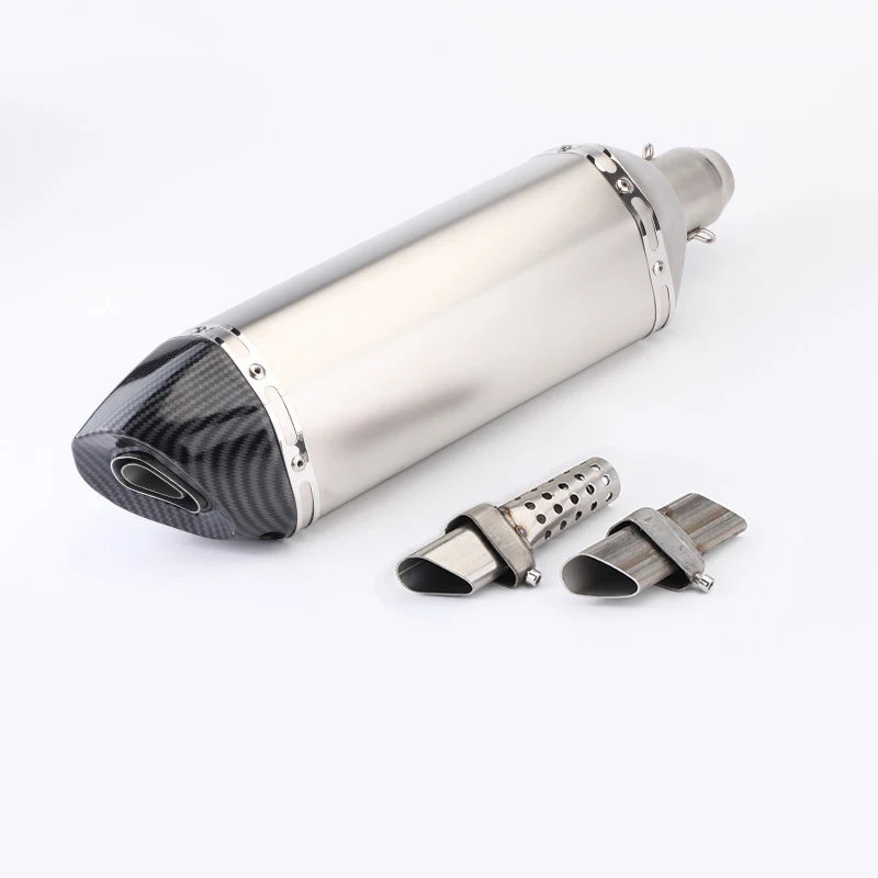 Universale Del Motociclo Tubo Di Scarico Db Killer Silenziatore In Acciaio Inox Tubo Silenziatore Regolabile In Acciaio Inox Catalizzatore