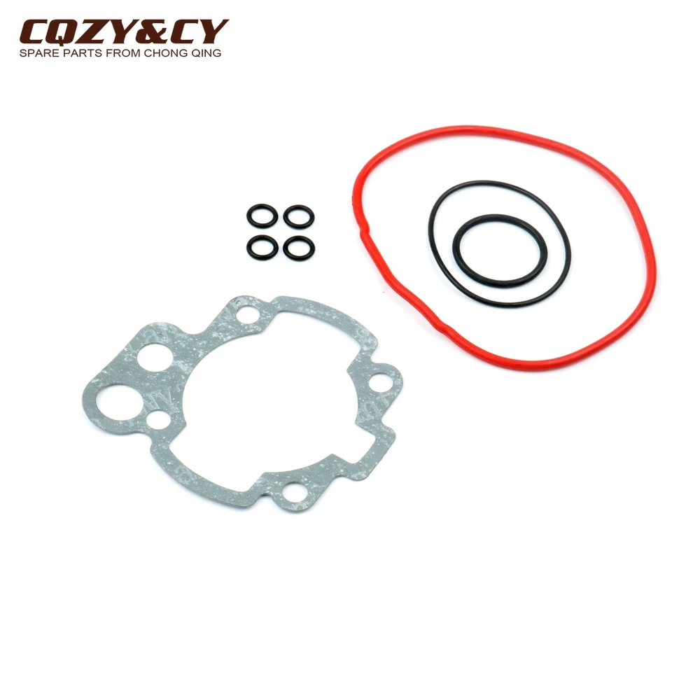 Motorcycle AM6 50 70cc 90cc Top Gasket Sets engine gasket set 2 stroke top end kit For PEUGEOT XP6 XR6 AM4 AM5 50cc Minarelli 2-Stroke