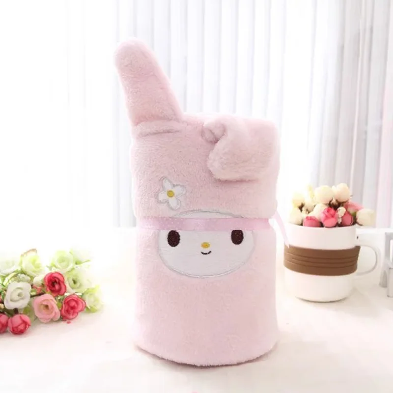 Kawaii животные, детские игрушки, плюшевая игрушка, портативное одеяло для ванной, для малышей, детей, день рождения девочки мальчика, подарок, автомобиль, воздух, путешествия, ковер для офиса, ковер для сна - Цвет: Melody