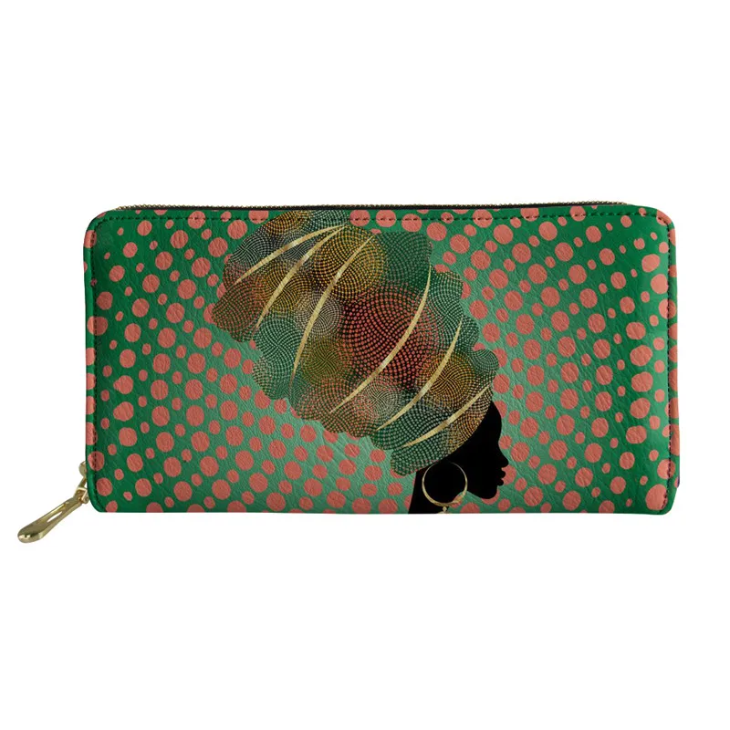 L4967Z21 FORUDESIGNS Indian Mandala Wallets Bohemian Style Women Leather Wallets Daily Coin Purse Ladies Travel Card Package Clutch Bags - Цвет: L4967Z21