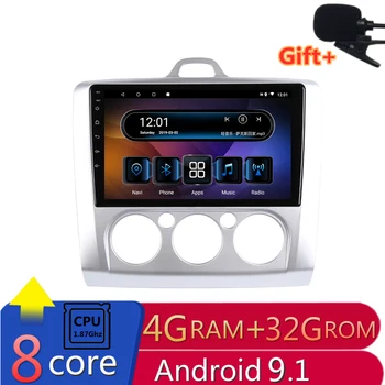 

9" 4G RAM 8 cores Android Car DVD GPS Navigation For ford focus 2 2006 2007 2008 2009 2010 2011 audio stereo car radio headunit