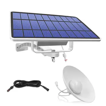 

Emergency Waterproof Auto On Off Barn Gazebo Hanging Shed Lamp Single Heads Extension Cable Solar Pendant Lights Outdoor Indoor