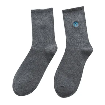 

Fashion Women Embroidery Rainbow Candy Color Cartoon Socks Tube Socks