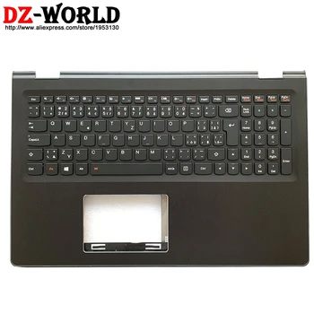 

Shell C Cover Palmrest Upper Case With Czech Backlit Keyboard for Lenovo Yoga 500-15ISK IBD IHW Flex 3-1570 Laptop 5CB0J34059