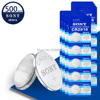 

500pcs SONY CR2025 Lithium Button Battery DL2025 BR2025 KCR2025 Cell Coin Batteries 3V CR 2025 For Watch Electronic Toy Remote