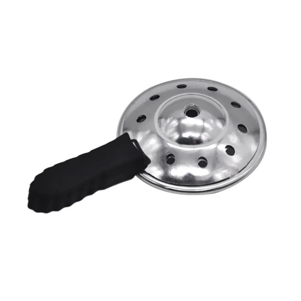 Metal Material Charcoal Stove Double Handle Accessories Windproof Tobacoo Hookah Shisha Charcoal Holder