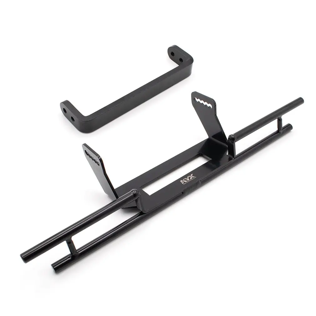 

KYX Racing CNC Alloy Rear Bumper Anti-collision with rack Upgrades Parts for TRX-4 G63 G500 TRX-6 RC Crawler Car Accessories
