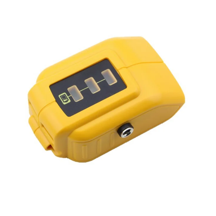 Davupine DCB091 с 12 В DC Выход USB адаптер для DEWALT 10 в 12 В 18 в 20 в перезаряжаемая куртка
