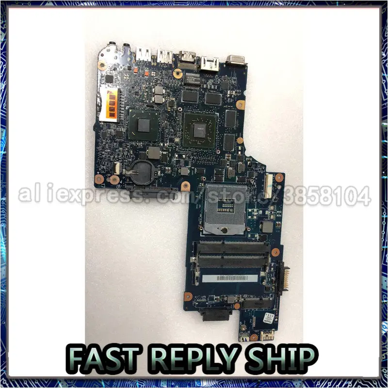 

Материнская плата для ноутбука Toshiba L850 C850 H000052750 PGA989 HD 1 ГБ HM76