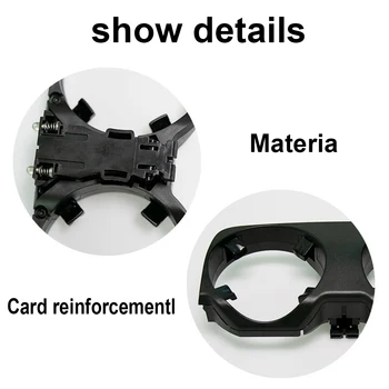 

Car Cup Holder 1Pc For BMW 7 Series F01 F02 F04 2008-2015 Parts Black 200x90x50mm Center Console Useful