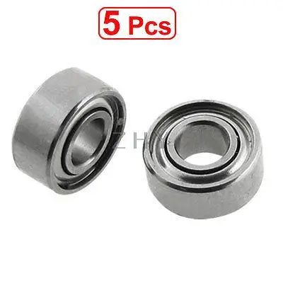 

5 Pcs 4 x 9 x 4mm Double Shielded Deep Groove Ball Bearings 684Z