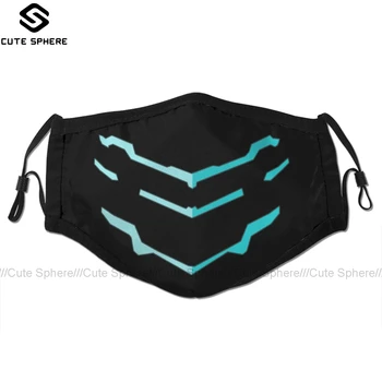 

Dead Space Mouth Face Mask Deadly Space Deux Facial Mask Cool Kawai with 2 Filters for Adult