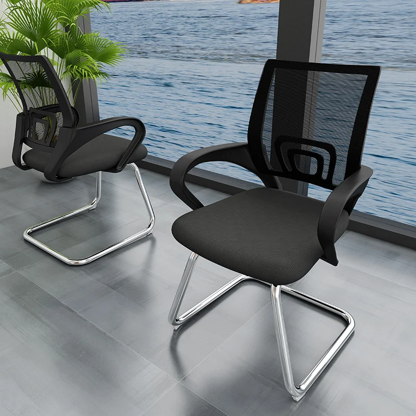 

Computer Chair Office Chair Backrest Mesh Bow Staff Chair Modern Simple Home Comfort Turn Chair