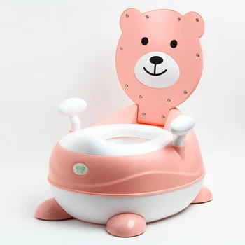 

Children's pot "Bear", color pink