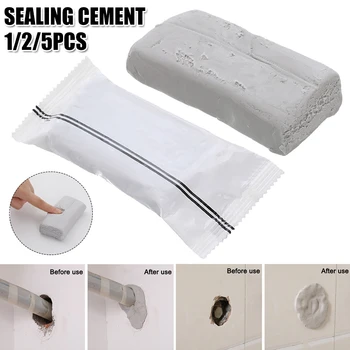 

1/2/5pcs Plugging Sealant Wall Repair Plasticine Wall Wall Hole Waterproof Sealant Air Conditioning Hole Plasticine Glue InStock