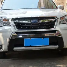 Подходит для Subaru Forester 2013 высокое качество автомобиля переднего бампера протектор Bull бар буксировочный глаз противоскользящая крышка