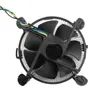 Newest High Quality Aluminum Material CPU Cooling Fan Cooler For Computer PC Quiet Silent Cooling Fan For 775/1155/1156 ► Photo 3/6