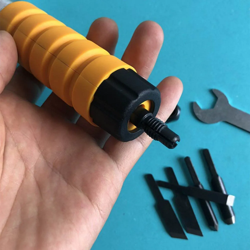 5pcs New Durable Carving Woodworking Carving Chisel Electric Carving Machine Tools Acessoies for Carpenter