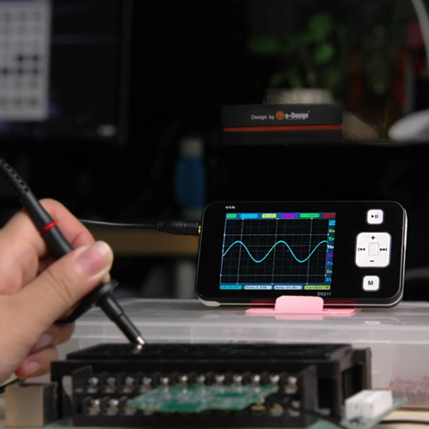 Мини DS211 ARM Nano карманный Профессиональный портативный цифровой осциллограф цифровой DSO 211 DS 211 DS0211 DS0 211 измерительный щуп MCX