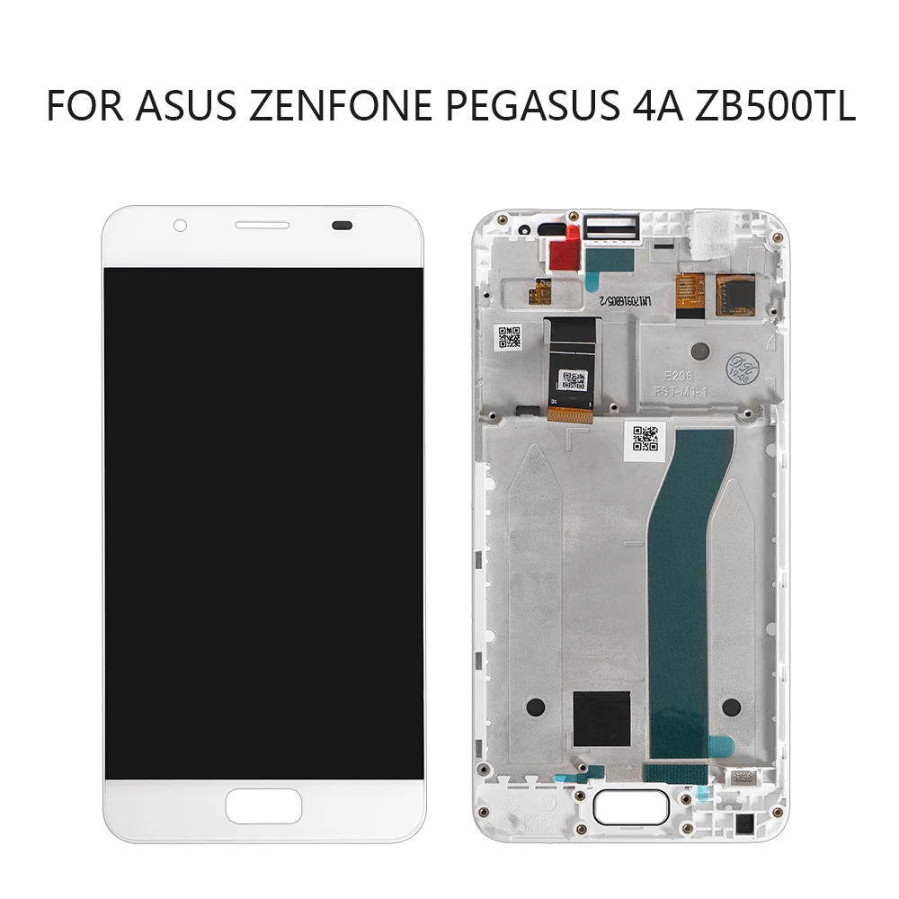 5," для asus ZenFone Peg asus 4A ZB500TL ЖК-дисплей сенсорный экран дигитайзер с рамкой для asus ZB500TL X00KD дисплей