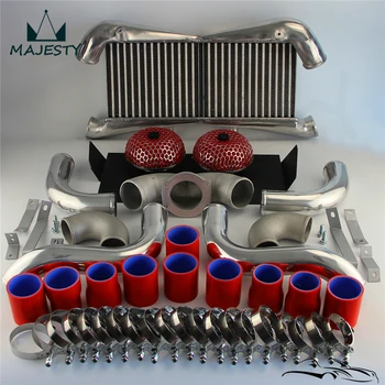 

Aluminum Intercooler Kit for 300ZX Twin Turbo Fairlady Z32 VG30DETTBlack/Blue/Red