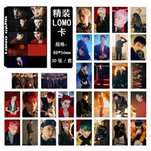 KPOP EXO Obsession paper Lomo Card 6th альбом самодельные HD фотокарты коллективные карты 30 шт