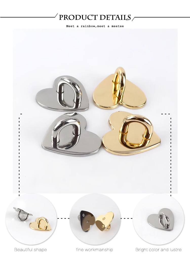 20PCS Métal 25mm D Anneau Demi Ronde étrier Boucle Pour Bande Sangle Courroie Ceinture DIY Outil