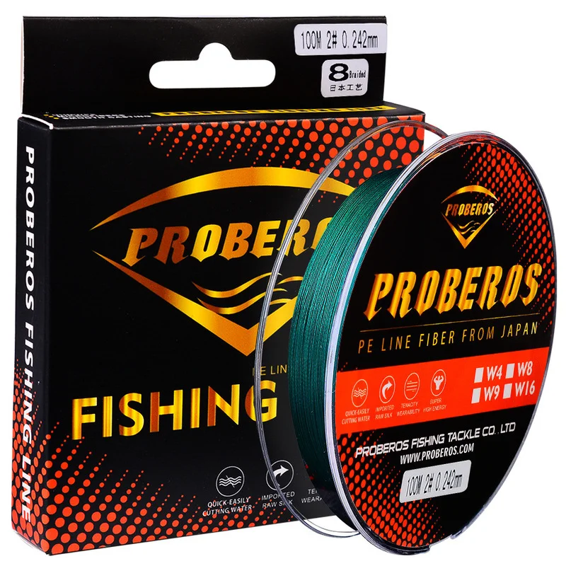 X8 Braided Fishing Line 100M 8 Strands Strong PE Fishing Line Speckle