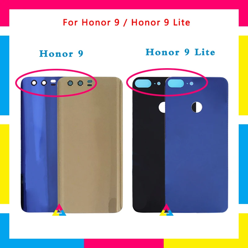 

Replacement high quality New Back Housing Battery Cover Door Rear Cover For Huawei honor 9 Lite / Honor 9 STF-L09 L29 AL10 TL10