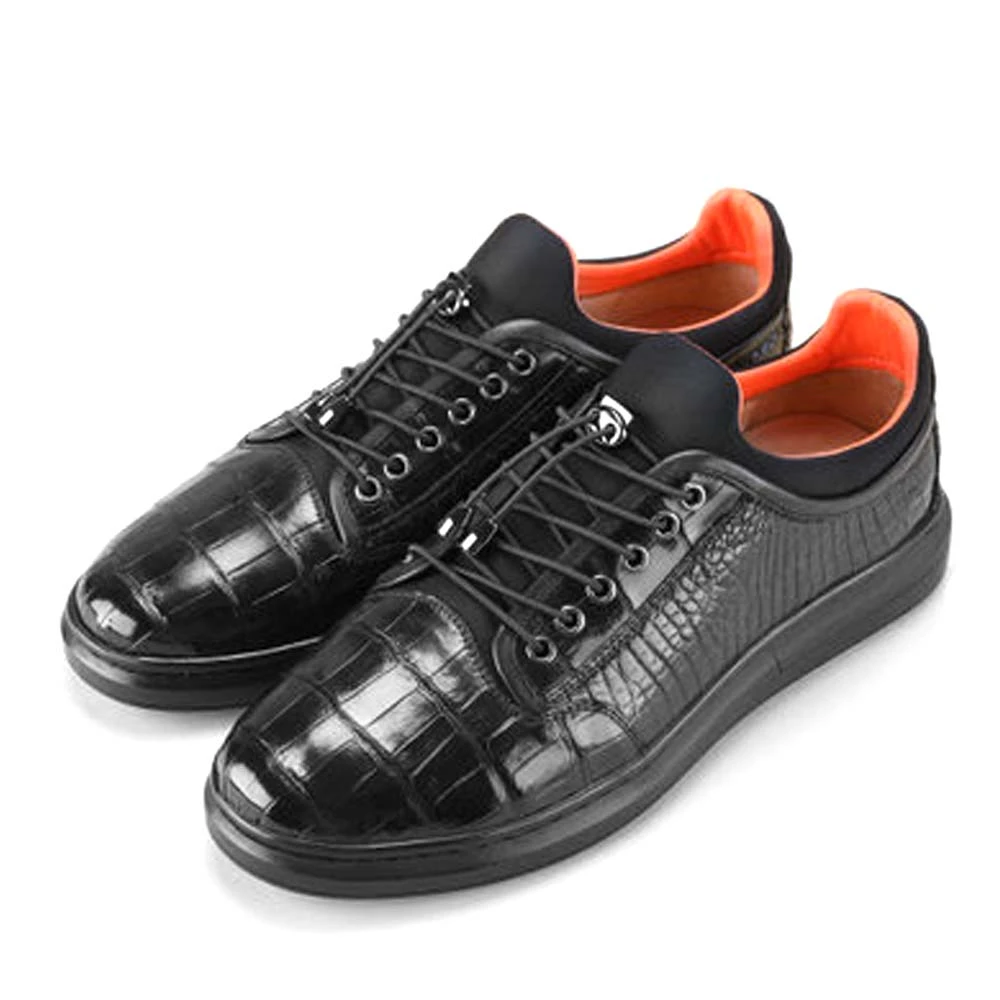 men's casual crocodile shoes