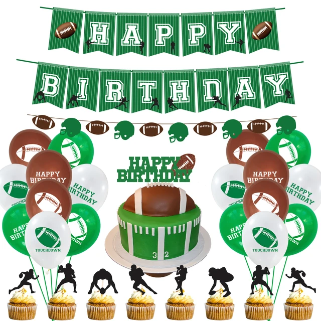American Football Birthday Decoration | American Football Decoration - Birthday - Aliexpress