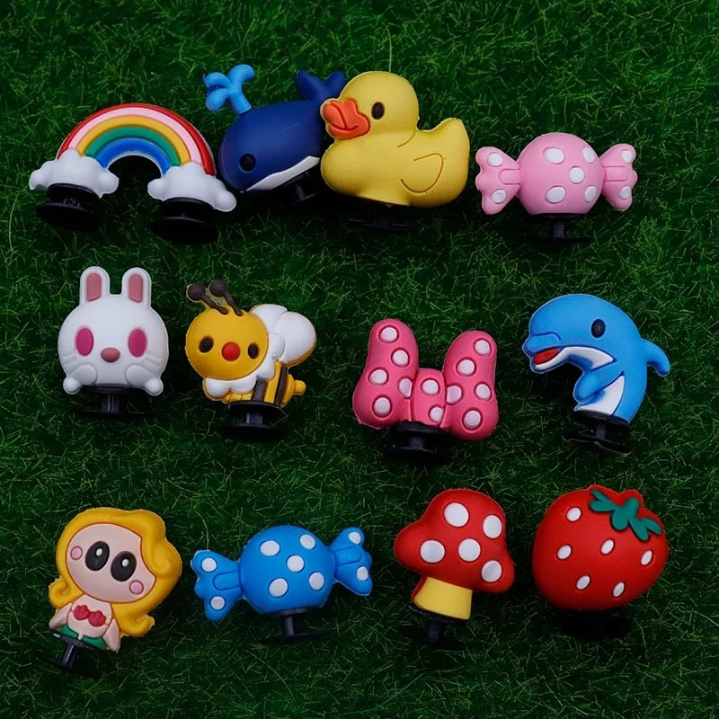 WeiouLace Boys&Girls Easy Install Shoe Flowers Children Childhood Outdoor Beach Gaming Lovely Holes Slipper Accessory Wholesale