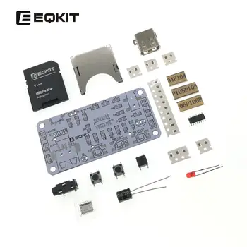 

high-quality MP3 Player kit TF/SD card U disk MP3/WAV Format decoder DIY kit Practice welding Kit