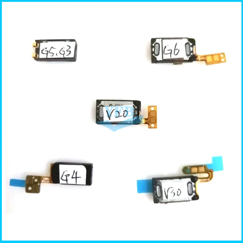 2PCS For LG G3 G4 G5 G6 V20 V30 Q6 G7 Q7 Q8 Earpiece Earphone Top Speaker Sound Receiver Flex Cable | Мобильные телефоны и