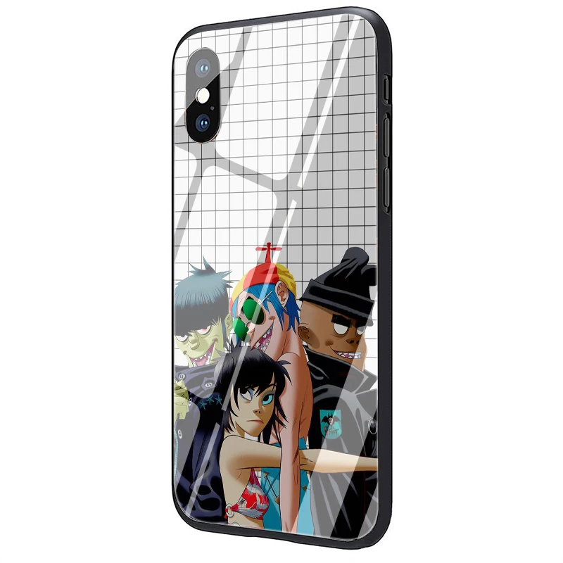 G4 EWAU Gorillaz лодка Illust Музыкальный Чехол из закаленного стекла для телефона для iphone 5 5s SE 6 6s 7 8 plus X XR XS 11 pro Max - Цвет: G4