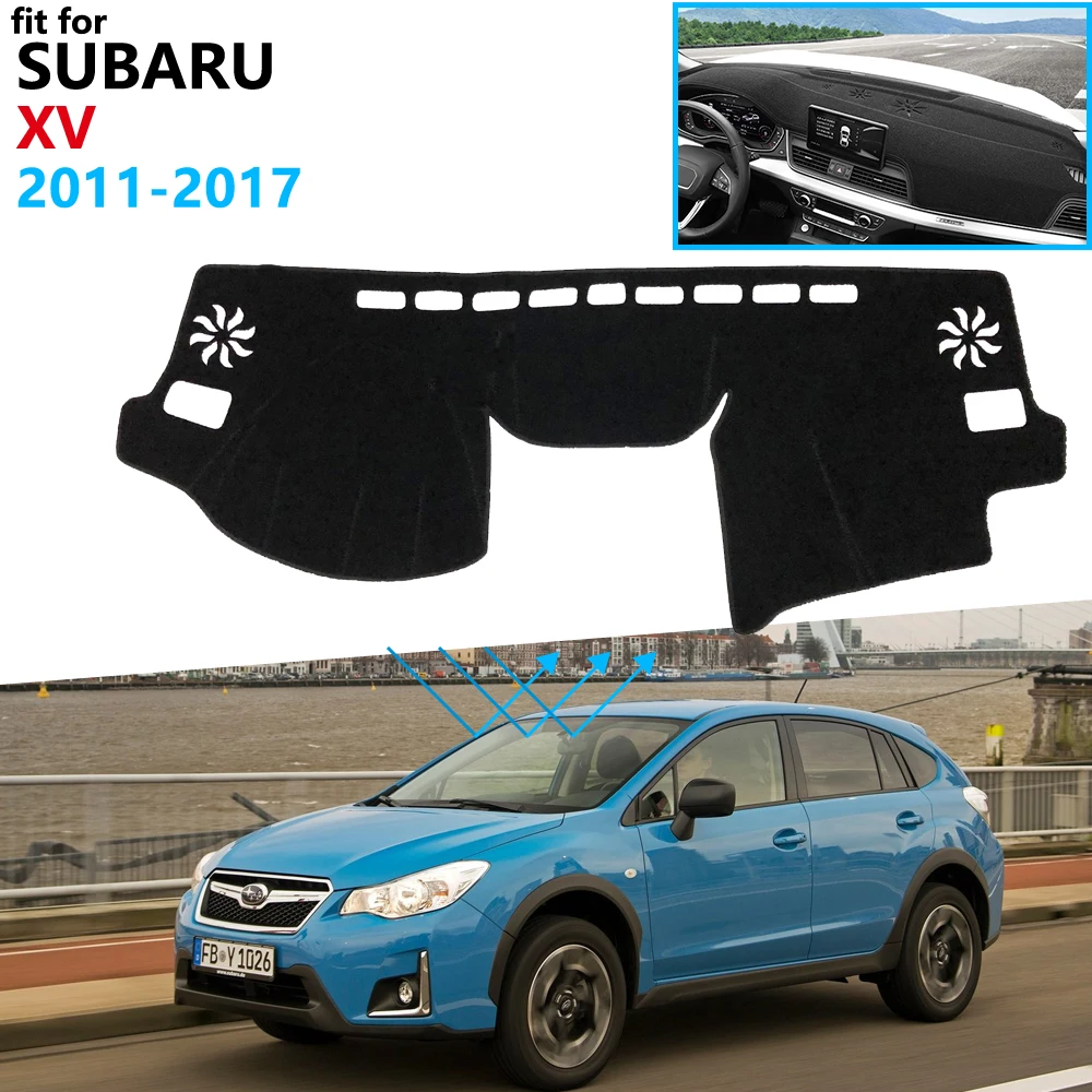 Чехол для приборной панели защитная накладка Subaru XV 2011 ~ 2017 автомобильные