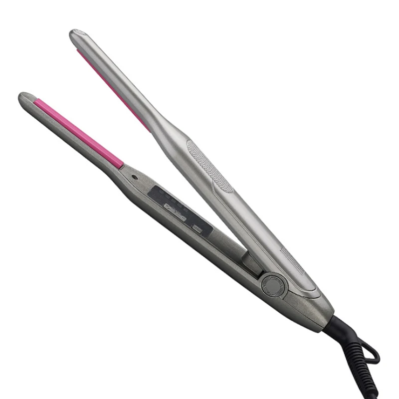 

Hair Straightener Curling Iron Hair Curler Flat Iron for Short Hair Led Professional 2 in 1 Hair Straightener Ceramic Beard