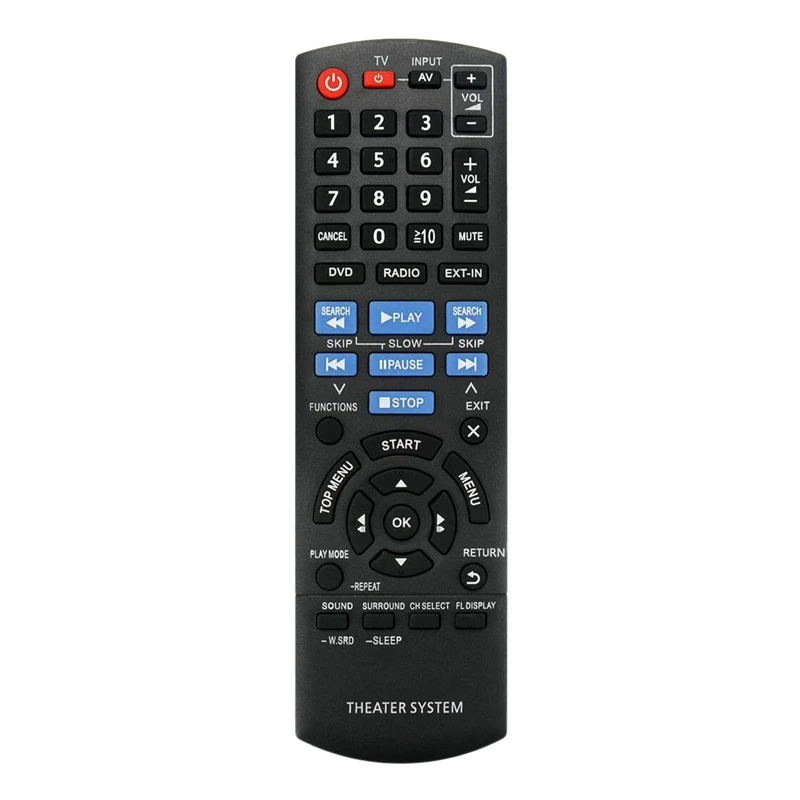 New Replacement Remote Control N2QAYB000694 for Panasonic Home Theater System SA-XH70 SC-XH70 | Электроника