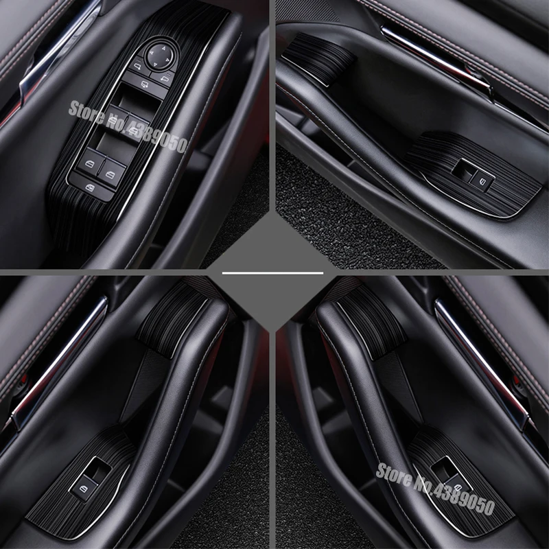 2020昂克赛拉玻璃开关黑钛不锈钢