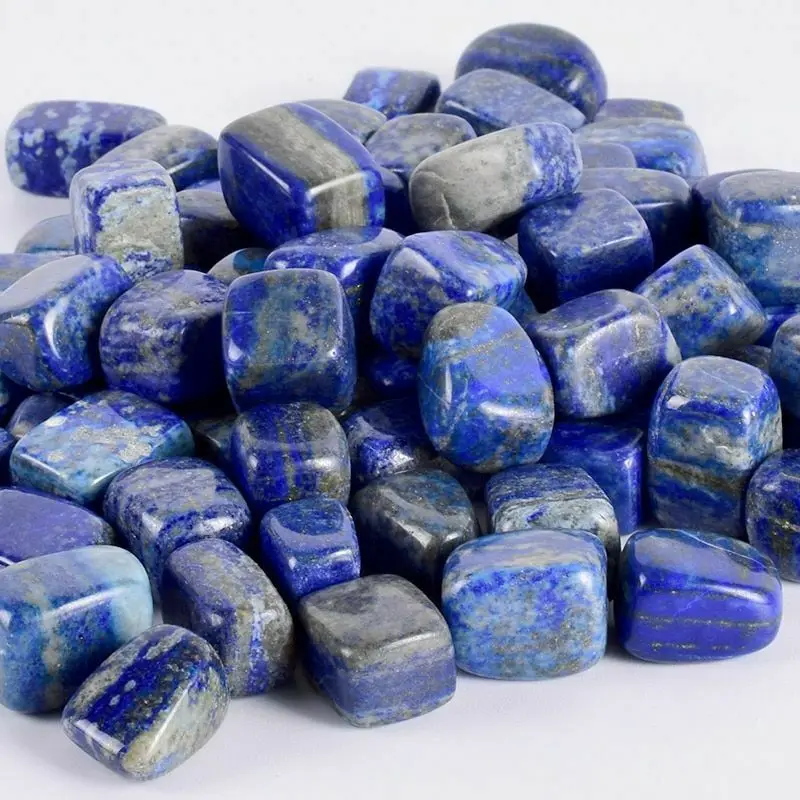 Lapis lazuli cube stones (4)