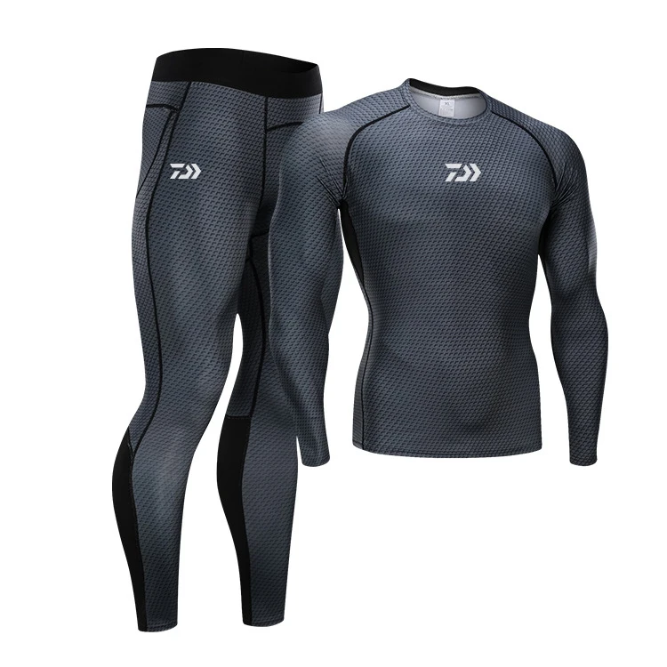 2019 Daiwa мужские уличные спортивные комплекты одежды для рыбалки дышащие