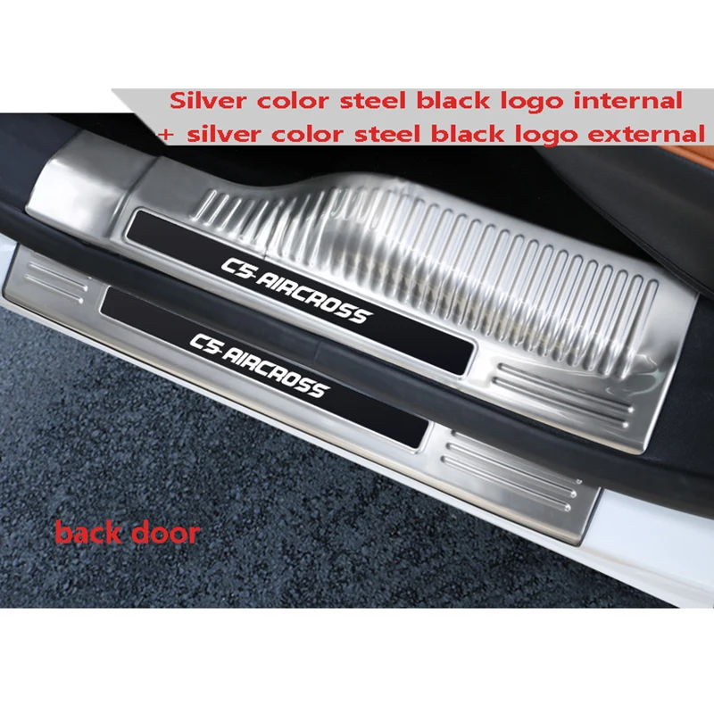 

for Citroen C5 AIRCROSS Welcome pedal sill bar modification special interior stickers accessories decoration
