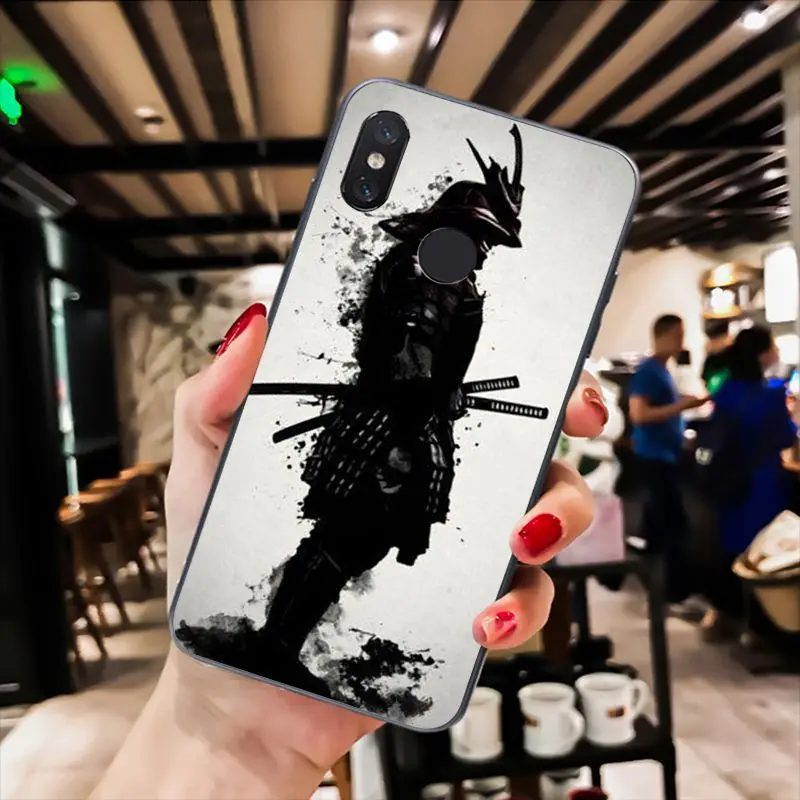 Japanese samurai oni mask