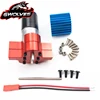 WPL 1/16 DIY Upgrade 6x6 RC Crawle Metal Metal transfer case with 380 motor for B14 B24 B16 B36 C14 C24 MN90 Q60 Q61RC parts 2