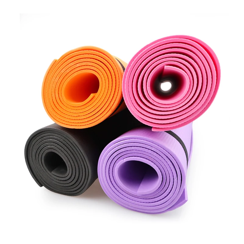 Eco Friendly Thickness Non-Slip Yoga Mat Sport Gym Soft Pilates Mats Foldable for Body Building Fitness Exercises Equipment