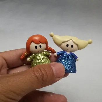

2020 4cm Princess elsa doll Anna Children Girls Toys Birthday Christmas Gifts For Kids Action Figure Toy Collectible Model Toy