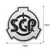 SCP Foundation Logo Embroidery Patch Velcro Supernatural Lovers Armband Badge Applique For Jacket Jeans bag Hat Backpack Clothes ► Photo 2/6