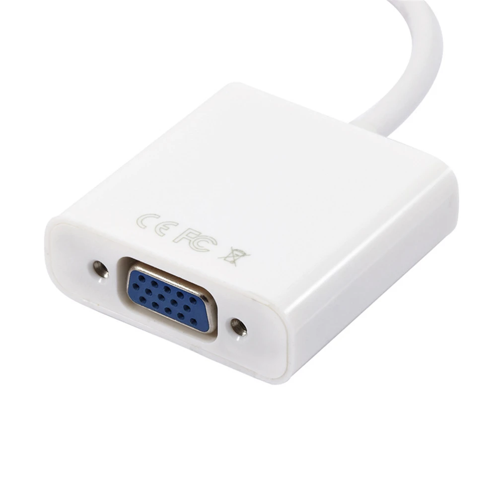 Поддержка HDCP адаптер hdmi-vga цифровой аналоговый видео аудио кабель конвертера HDMI VGA разъем для ПК ноутбука ТВ коробка