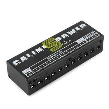 

Caline CP-05 Guitar Effect Pedal Power Supply EU US AU UK Plug 10 Isolated Output Power Tuner Pedal board Guitar accessories
