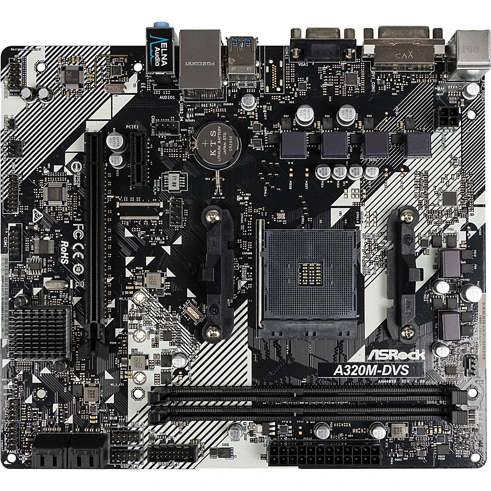 Материнская плата ASROCK A320M-DVS R4.0